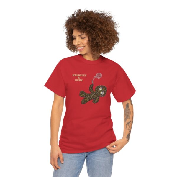 WEEDZLY N BUDZ (tm)  Unisex Heavy Cotton Tee - Image 119