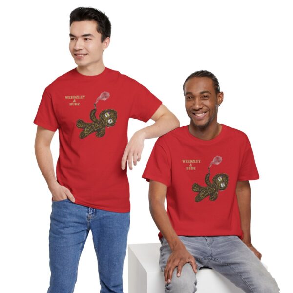 WEEDZLY N BUDZ (tm)  Unisex Heavy Cotton Tee - Image 134