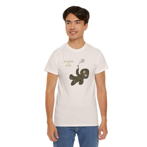 WEEDZLY N BUDZ (tm)  Unisex Heavy Cotton Tee - Image 75