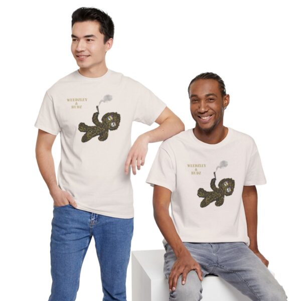 WEEDZLY N BUDZ (tm)  Unisex Heavy Cotton Tee - Image 80