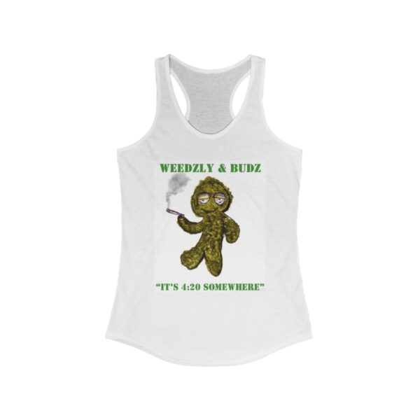 WEEDZLY & BUDZ Women's Ideal Racerback Tank