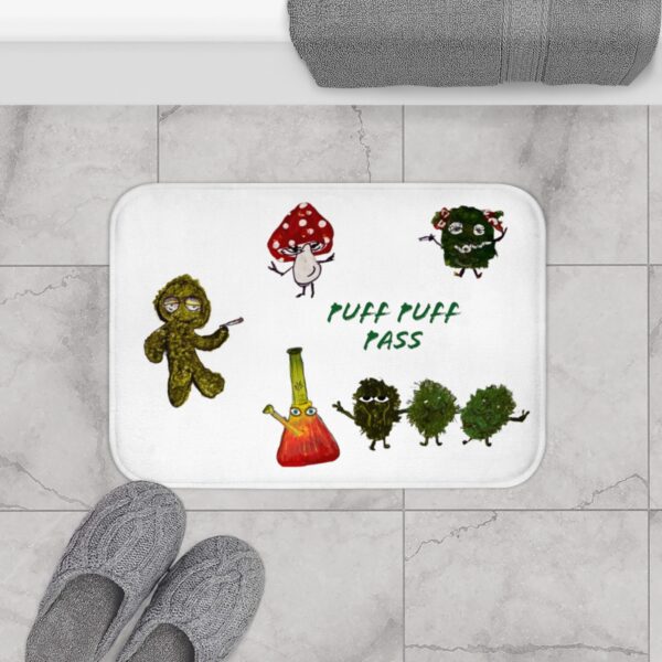 Weedzly and Budz Bath Mat