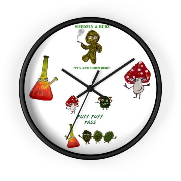 Its 420 Somewhere Wall Clock - Image 2