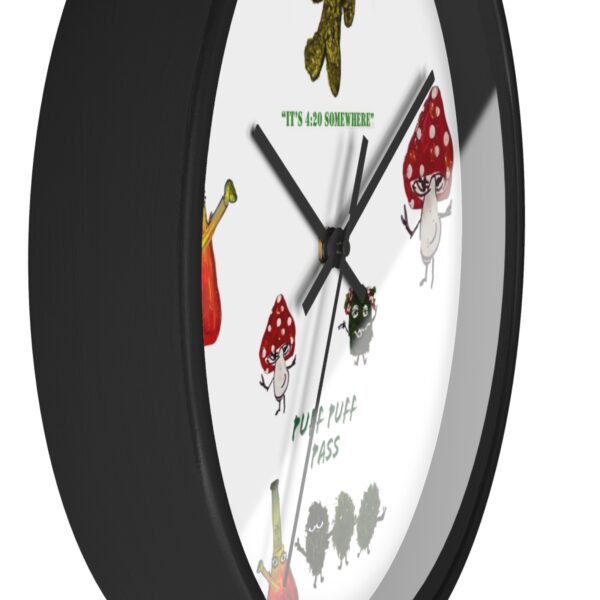 Its 420 Somewhere Wall Clock - Image 3