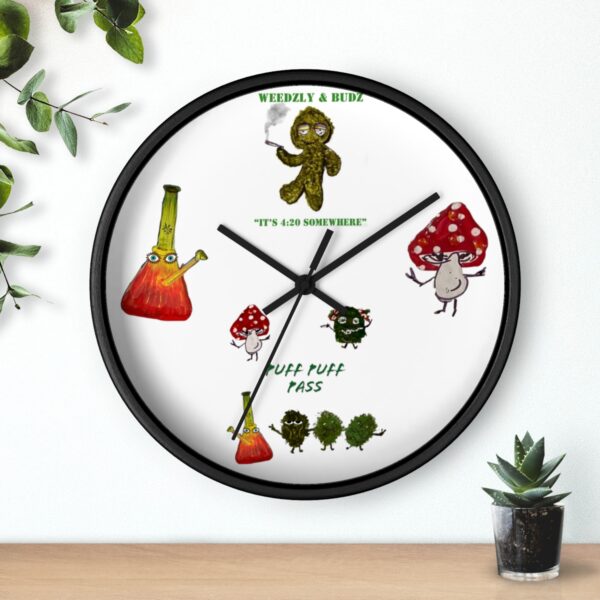 Its 420 Somewhere Wall Clock