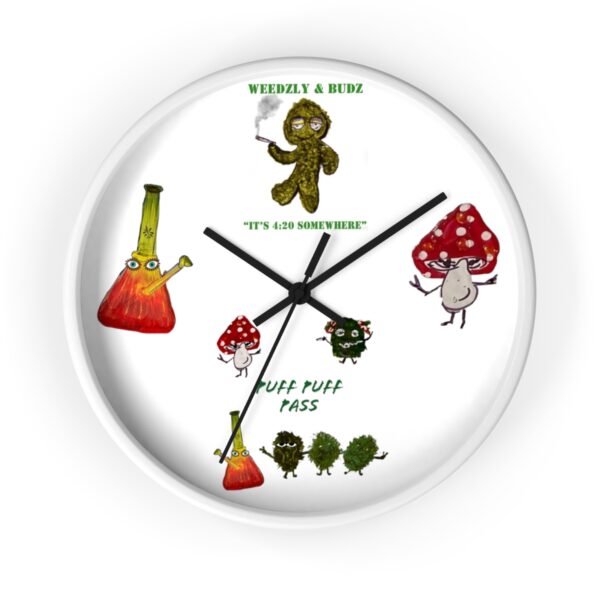 Its 420 Somewhere Wall Clock - Image 7