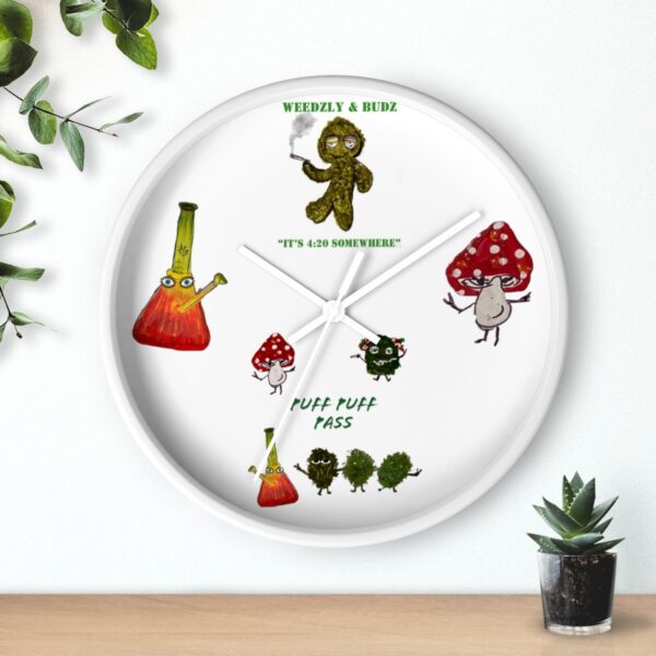 Its 420 Somewhere Wall Clock - Image 12