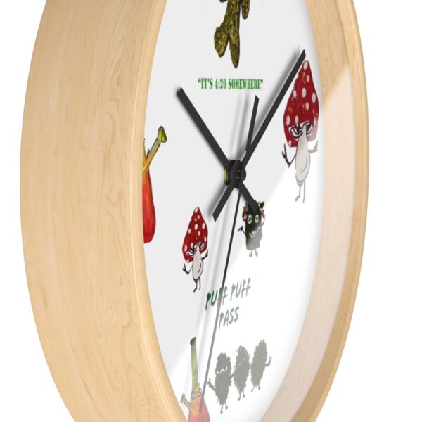 Its 420 Somewhere Wall Clock - Image 14