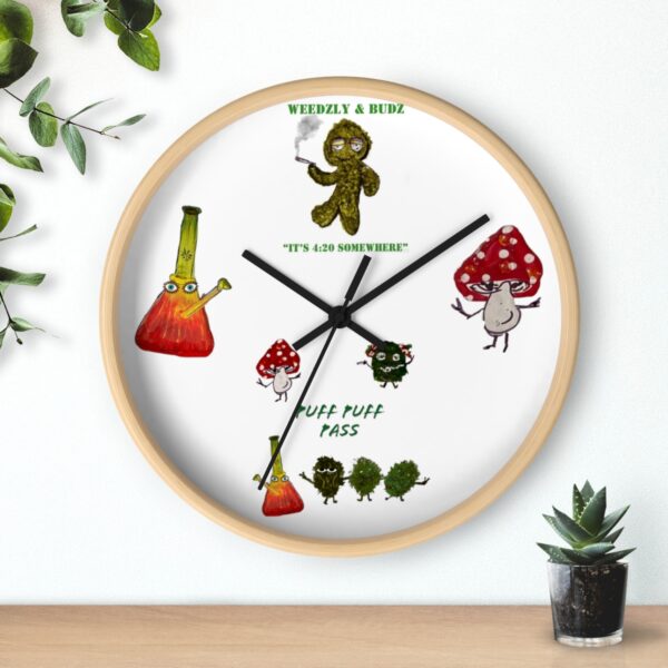 Its 420 Somewhere Wall Clock - Image 15