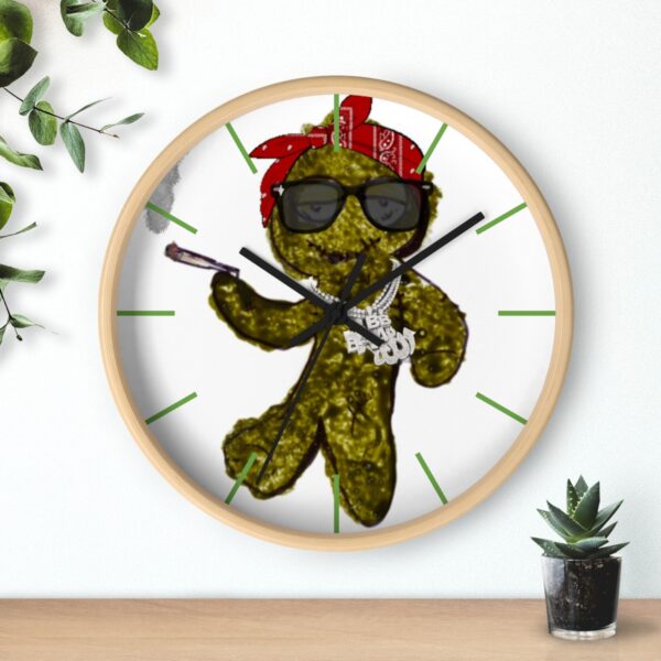 WEEDZLY 420 SOMEWHERE Wall Clock - Image 3