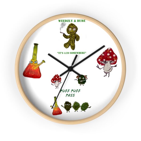 Its 420 Somewhere Wall Clock - Image 13