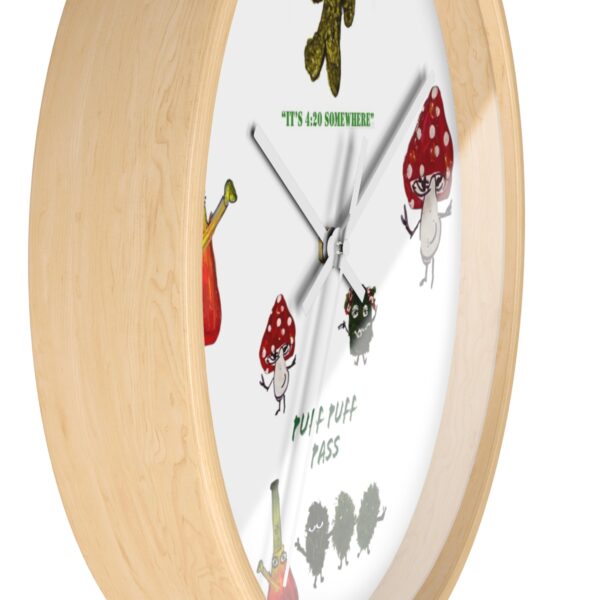 Its 420 Somewhere Wall Clock - Image 17