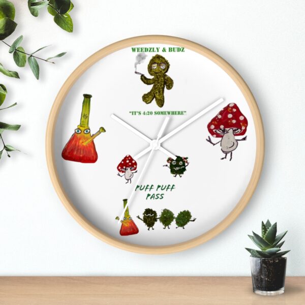 Its 420 Somewhere Wall Clock - Image 18