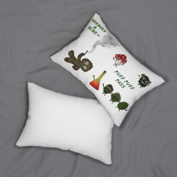 WEEDZLY & BUDZ Spun Polyester Lumbar Pillow - Image 4