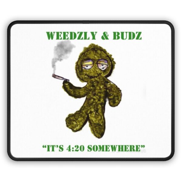 WEEDZLY & BUDZ Gaming Mouse Pad - Image 2